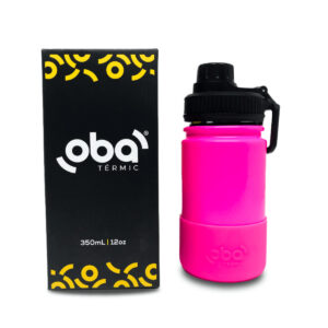 Garrafa Térmica Kids Infantil Oba Termic 350ml Inox Quente Gelado