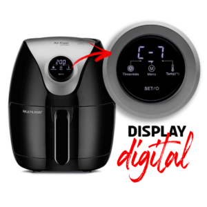 Fritadeira Air Fryer Digital 127V 4 Litros Multilaser CE168