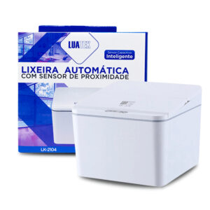 Lixeira Automática com sensor Inteligente 4 Litros Luatek