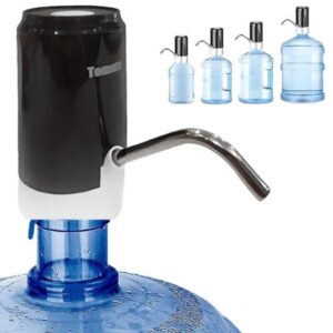 Bebedouro Bomba Elétrica para Galão Garrafa de Água Tomate ACT-007 USB Recarregável
