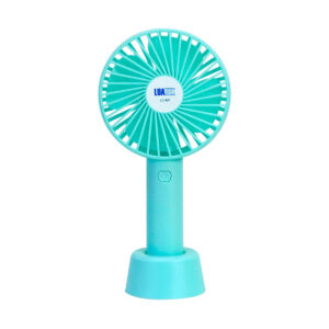 Mini Ventilador de Mão Portátil Recarregável USB - Verde