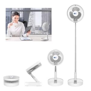 Mini Ventilador Portátil Silencioso Dobrável Retrátil Usb
