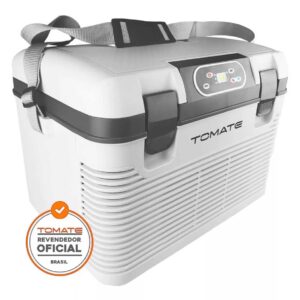 Mini Geladeira Portátil 19l Frigobar Carro Caminhão 12v 24v Caixa Térmica Elétrica