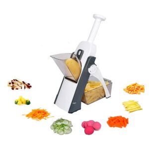 Processador Cortador Fatiador de Legumes Frutas 5 em 1 Picador Batata Palito
