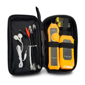 Kit Testador e Localizador Identificador Zumbidor de Rede e Cabos RJ45 e RJ11