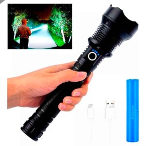 Lanterna Tática T9 Caça Pesca Sitio Led P70 Premium Potente