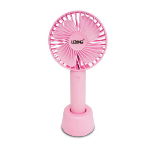 Ventilador Mini De Mesa Portátil Usb [Rosa]