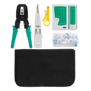 Jogo 7 Ferramentas Testador Teste Cabo Conector RJ11 e RJ45