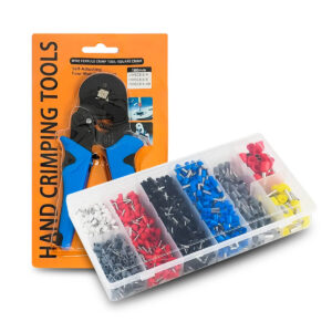 Kit Alicate Crimpar + Conector Terminal Tubular Ilhós 1200Un