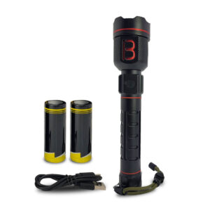 Lanterna Tática P90 Potente Mais Forte 500 Metros USB Zoom