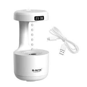 Umidificador de Gotículas de Água Antigravidade 800ml USB