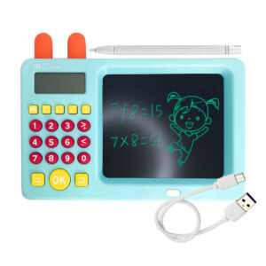 Lousa Tablet Educativo Para Dsenhos e Cálculos [Azul] USB