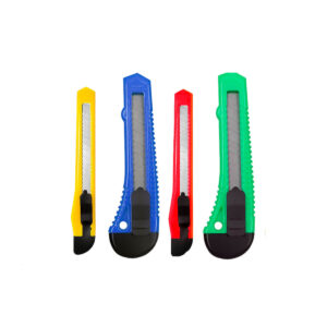 Kit Estilete com 4 Peças Aço de carbono
