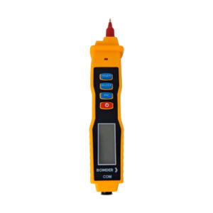 Multimetro Digital Caneta Tela LCD + Alarme Sonoro [Amarelo]