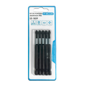 Kit Ponteiras Imantada Phillips Magnetica Para Parafusadeira 5 Peças