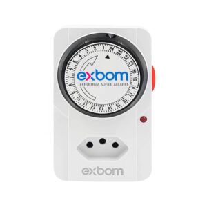 Timer Mecânico Analógico Temporizador De Tomadas 100/220v