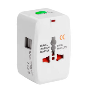 Adaptador de Tomada Universal com USB Internacional