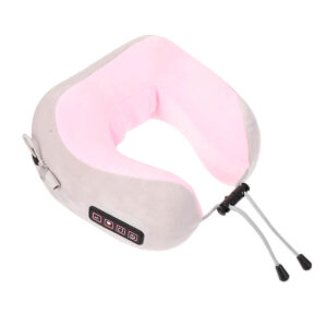 Almofada Travesseiro Massagem Relaxante - Rosa