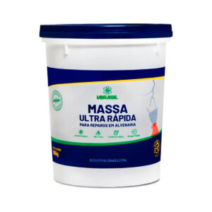 Massa Secagem Ultra Rapida Reparos em Alvenaria 500g