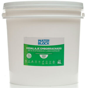 Impermeabilizante Emborrachado 15L Vedalaje Liquido Ultra Rapido