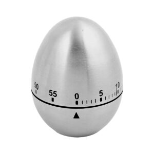 Temporizador Ovo Inox Para Cozinha Culinaria