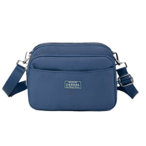 Mini Bolsa Transversal Pequena compacta (Azul)
