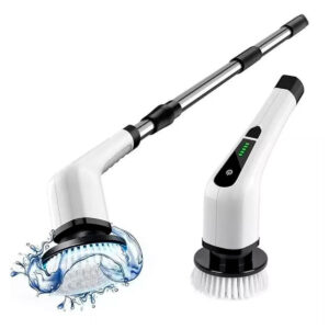 Escova de Limpeza Esfregão Mop Elétrico 9 em 1 Giratório 360