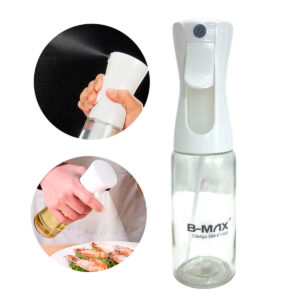 Borrifador Spray Dosador Pulverizador Azeite Vinagre de Vidro (Branco)